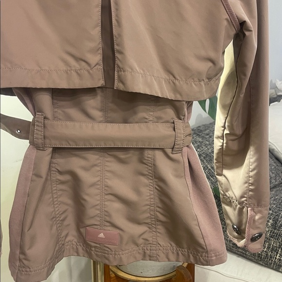 STELLA McCartney for Adidas Mauve Fitted Trench Style Jacket - Picture 5 of 8